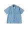 Open Collar Nylon Airy Plaid