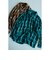 Open Collar Sashiko Ombre