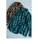 Open Collar Sashiko Ombre