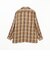 Open Collar Sashiko Ombre