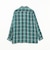 Open Collar Sashiko Ombre
