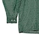 Open Collar Cupro Dot Zigzag Pattern