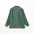 Open Collar Cupro Dot Zigzag Pattern