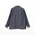 Open Collar Cupro Dot Zigzag Pattern