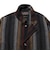 4B Cuffs Jacket Ombre Stripe