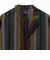 4B Cuffs Jacket Ombre Stripe