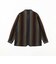 4B Cuffs Jacket Ombre Stripe