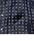 Open Collar Cupro Dot Pattern
