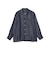 Open Collar Cupro Dot Pattern