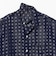 Open Collar Cupro Dot Pattern