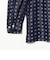 Open Collar Cupro Dot Pattern