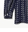 Open Collar Cupro Dot Pattern