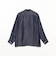 Open Collar Cupro Dot Pattern