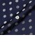 Open Collar Cupro Dot Pattern