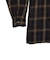 Open Collar Ombre Plaid