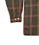 Open Collar Ombre Plaid