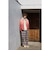 Short Blouson Gradation Print