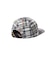 6 Panel Regimental Strap Madras PW