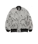 Sports Blouson Newspaper Jacquard
