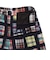 2 Pleats Shorts Window Patchwork Madras