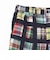 2 Pleats Shorts Window Patchwork Madras