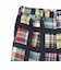 2 Pleats Shorts Window Patchwork Madras