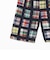 2 Pleats Shorts Window Patchwork Madras