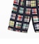 2 Pleats Shorts Window Patchwork Madras