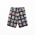 2 Pleats Shorts Window Patchwork Madras