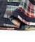 2 Pleats Shorts Window Patchwork Madras