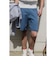 Plain Front Shorts Seersucker Gingham