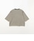 ショート ニット Tシャツ 【ワイドショートフィット】