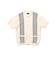 Zip Knit Polo Stripe