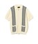 Zip Knit Polo Stripe