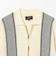 Zip Knit Polo Stripe