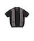 Zip Knit Polo Stripe