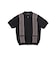 Zip Knit Polo Stripe