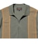 Zip Knit Polo Stripe
