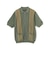 Zip Knit Polo Stripe