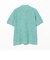 Knit Polo Kasuri Stripe