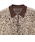 Half Zip Knit Polo Animal Jacquard