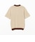 Half Zip Knit Polo Animal Jacquard
