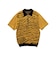 Half Zip Knit Polo Animal Jacquard