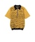 Half Zip Knit Polo Animal Jacquard