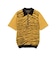 Half Zip Knit Polo Animal Jacquard