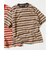 Pocket Tee Multi Stripe Tee
