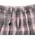 2 Pleats Relax Trousers Waffle Plaid