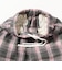 2 Pleats Relax Trousers Waffle Plaid