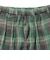 2 Pleats Relax Trousers Waffle Plaid