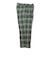 2 Pleats Relax Trousers Waffle Plaid